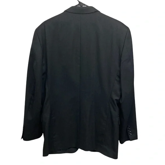 Jones New York Black Wool Suit Jacket 40R - Picture 3 of 6